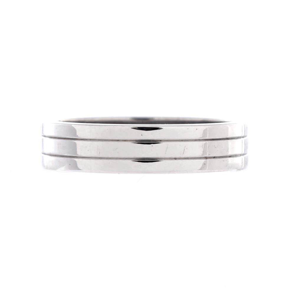 Cartier 4.8mm Vendome Louis Cartier Wedding Band Ring 18K White Gold